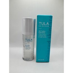 Tula Skincare 24-7 Ultra Hydration Day & Night Serum 1oz NIB